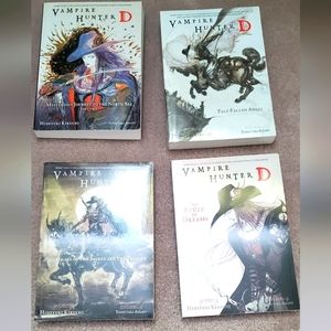 Vampire Hunter D story books New set of 4 books